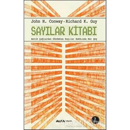 Sayılar Kitabı - John H. Conway - Alfa Yayınları