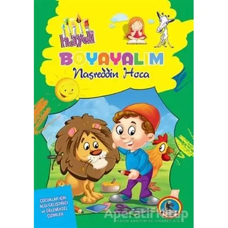 Nasreddin Hoca Boyama Kitabı (10 Kitap Takım) - Kolektif - Karatay Çocuk