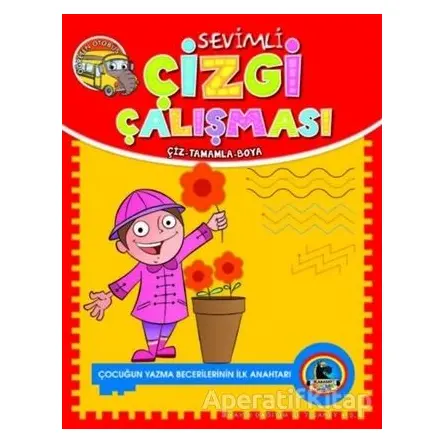 Sevimli Çizgi Çalışması (6 Kitap Takım) - Kolektif - Karatay Çocuk