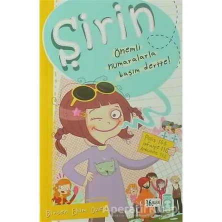 Şirin - Önemli Numaralarla Başım Dertte - Birsen Ekim Özen - Timaş Çocuk