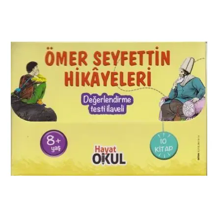 Ömer Seyfettin Set (10 Kitap Takım) - Ömer Seyfettin - Hayat Okul Yayınları