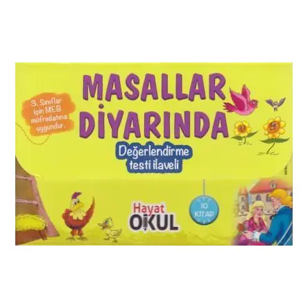 Masallar Diyarında Set - İbrahim Ünsal - Hayat Okul Yayınları