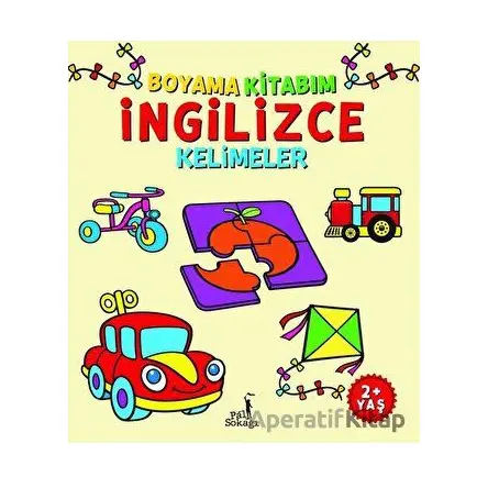 Boyama Kitabım - İngilizce Kelimeler - Kolektif - Pal Sokağı Yayınları
