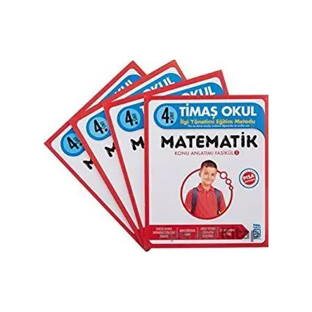 4. Sınıf Matematik Konu Anlatımı (4 Kitap Fasikül) - Celal Akbaş - Timaş Yayınları