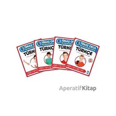 4. Sınıf Türkçe Konu Anlatımı (4 Kitap Fasikül) - Celal Akbaş - Timaş Yayınları