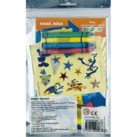 Disney Mickey Boyama Seti - Kolektif - Doğan Çocuk