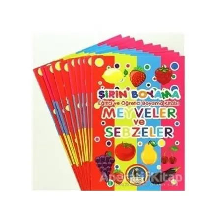 Şirin Boyama (10 Kitap Takım) - Kolektif - Karatay Çocuk
