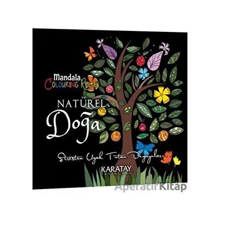 Natürel Doğa - Mandala - Kolektif - Karatay Yayınları