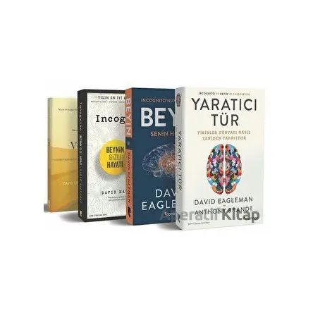 David Eagleman Seti (4 Kitap) - Anthony Brandt - Domingo Yayınevi