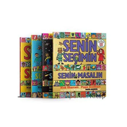 Senin Seçimin Seti (4 Kitap) - Nick Sharratt - Domingo Yayınevi