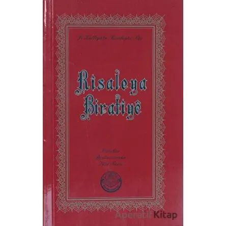Risaleya Biratiye - Bediüzzaman Said Nursi - Tenvir Neşriyat