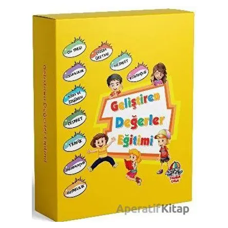 Geliştiren Değerler Eğitimi Seti - 10 Kitap Takım - Kolektif - Yağmur Çocuk