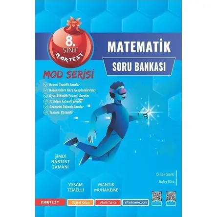 Nartest 8. Sınıf Matematik Mod Serisi Soru Bankası