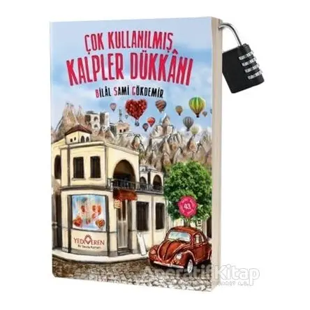 Çok Kullanılmış Kalpler Dükkanı - Kilitli Kitap - Bilal Sami Gökdemir - Yediveren Yayınları