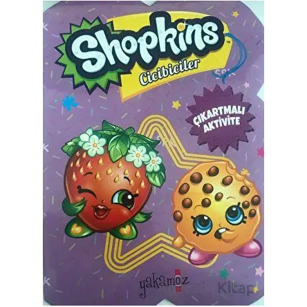 Shopkins Cicibiciler Çıkartmalı Aktivite - Mor Kitap - Kolektif - Yakamoz Yayınevi