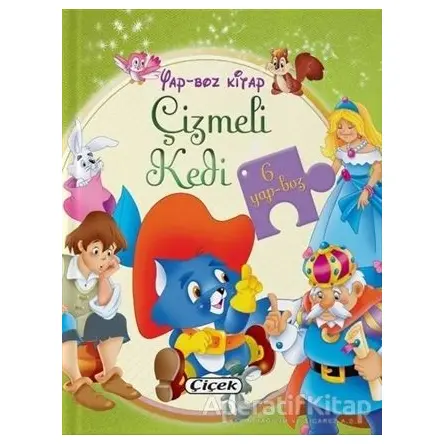 Yap-boz Kitap - Çizmeli Kedi - Kolektif - Çiçek Yayıncılık