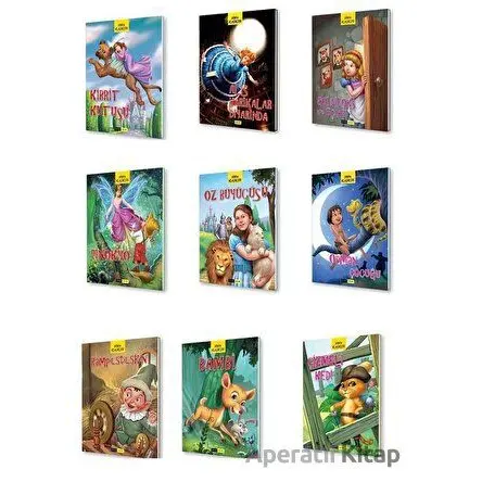 1. Sınıflar İçin Dünya Klasikleri Seti - 10 Kitap Takım2 - Kolektif - Gendaş Çocuk