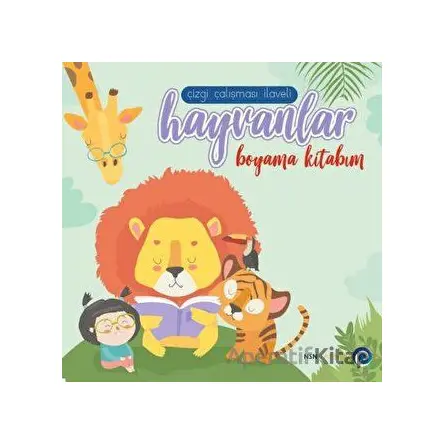 Hayvanlar - Boyama Kitabım - Kolektif - NSN Yayınevi
