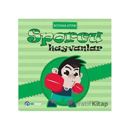Sporcu Hayvanlar - Boyama Kitabı - Kolektif - NSN Yayınevi