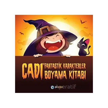 Cadı ve Fantastik Karakterler - Boyama Kitabı - Kolektif - NSN Yayınevi