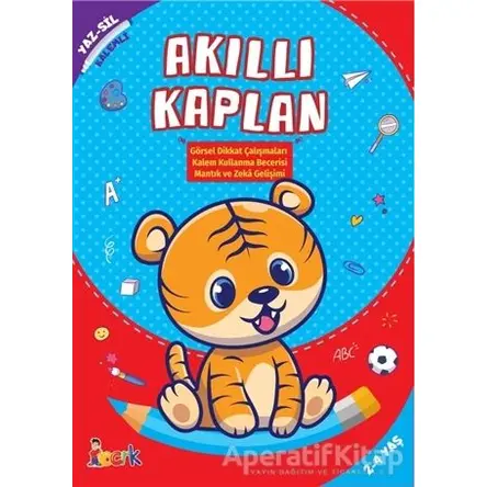 Akıllı Kaplan - Yaz-Sil Kalemli - Kolektif - Bıcırık Yayınları