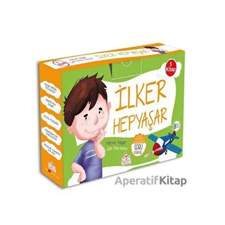 İlker Hepyaşar (5 Kitap Set) - Merve Yaşar - Nesil Çocuk Yayınları