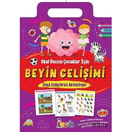 Beyin Gelişimi - Zeka Geliştirici Aktiviteler - Kolektif - Bıcırık Yayınları