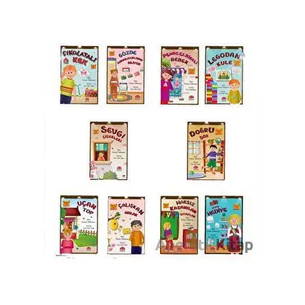Tatlı mı Tatlı Hikayeler Seti - 10 Kitap Takım - Gamze Dokumacı - Aktaş Yayıncılık