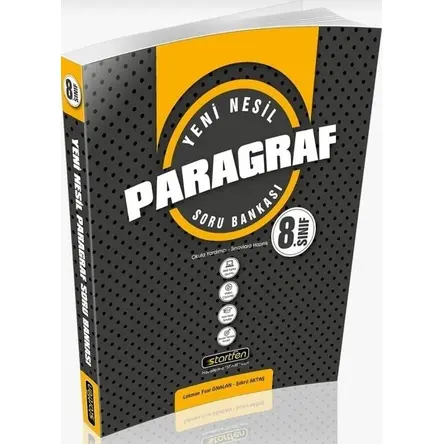 Startfen 8. Sınıf Paragraf Soru Bankası