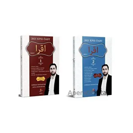 İkra ÖABT Din Kültürü ve Ahlak Bilgisi Set Cilt 1-2 - Gökhan Bayraktar - Dizgi Kitap