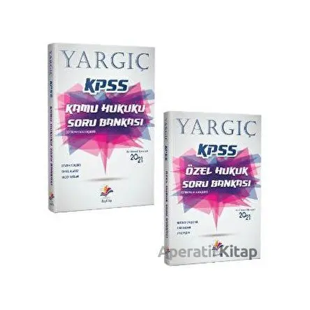 Yargıç KPSS Çözümlü Soru Bankası Seti - Kolektif - Dizgi Kitap