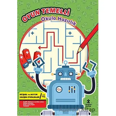 Oyun Temelli Okula Hazırlık Robotlar - Kolektif - Doğan Çocuk