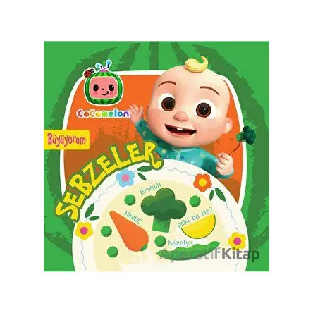 Cocomelon Büyüyüorum Sebzeler - Kolektif - Doğan Çocuk