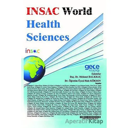 INSAC World Health Sciences - Kolektif - Gece Kitaplığı