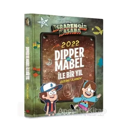 Disney - Esrarengiz Kasaba 2022 Dipper ve Mabel ile Bir Yıl - Gizemli Ajanda - Kolektif - Beta Kids