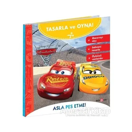 Disney Tasarla Ve Oyna Pixar Arabalar 3 - Asla Pes Etme - Kolektif - Beta Kids