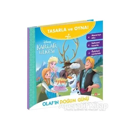 Disney Karlar Ülkesi Olafın Doğum Günü Tasarla ve Oyna - Kolektif - Beta Kids