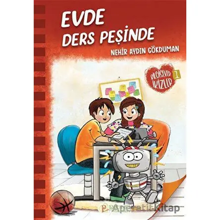 Evde Ders Peşinde - Nehir Aydın Gökduman - Pırıltı Kitapları - Erkam