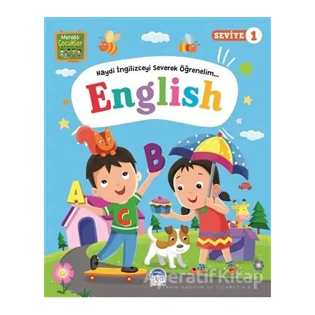 Meraklı Çocuklar - English Seviye 1 - Kolektif - Martı Çocuk Yayınları
