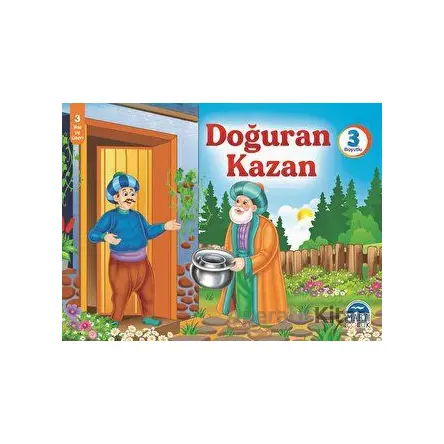 Doğuran Kazan - 3 Boyutlu Kitap - Mehmet Orhan - Martı Çocuk Yayınları