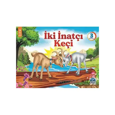 İki İnatçı Keçi - 3 Boyutlu Kitap - Mehmet Orhan - Martı Çocuk Yayınları