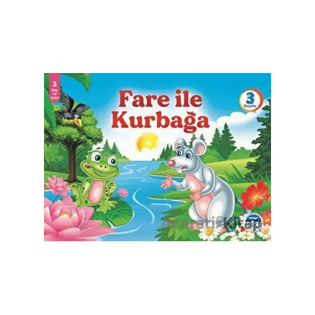 Fare ile Kurbağa - 3 Boyutlu Kitap - Mehmet Orhan - Martı Çocuk Yayınları