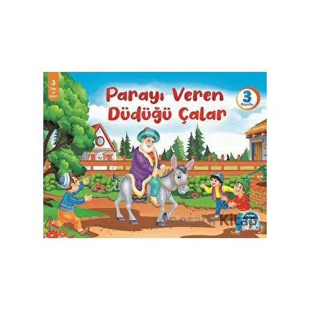 Parayı Veren Düdüğü Çalar - 3 Boyutlu Kitap - Mehmet Orhan - Martı Çocuk Yayınları