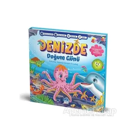Denizde Doğum Günü - Ayşenur Güngör Kırcadağ - Martı Çocuk Yayınları