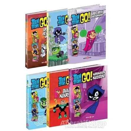DC Comics: Teen Titans GO! Macera Seti (6 Kitap) - J. E. Bright - Beta Kids