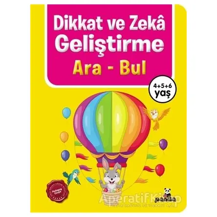 Dikkat ve Zekâ Geliştirme – Ara Bul - Kolektif - Beyaz Panda Yayınları