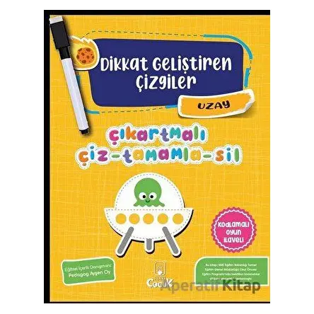 Uzay - Dikkat Geliştiren Çizgiler - Kolektif - Floki Çocuk
