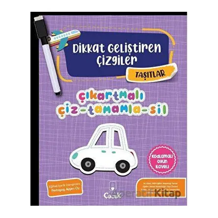Taşıtlar - Dikkat Geliştiren Çizgiler - Kolektif - Floki Çocuk