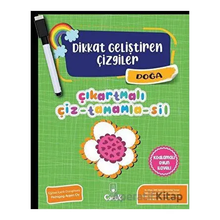 Doğa - Dikkat Geliştiren Çizgiler - Kolektif - Floki Çocuk
