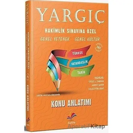 Yargıç Hakimlik Genel Yetenek Genel Kültür Konu Anlatımı - Oğuz S. Tarhan - Dizgi Kitap